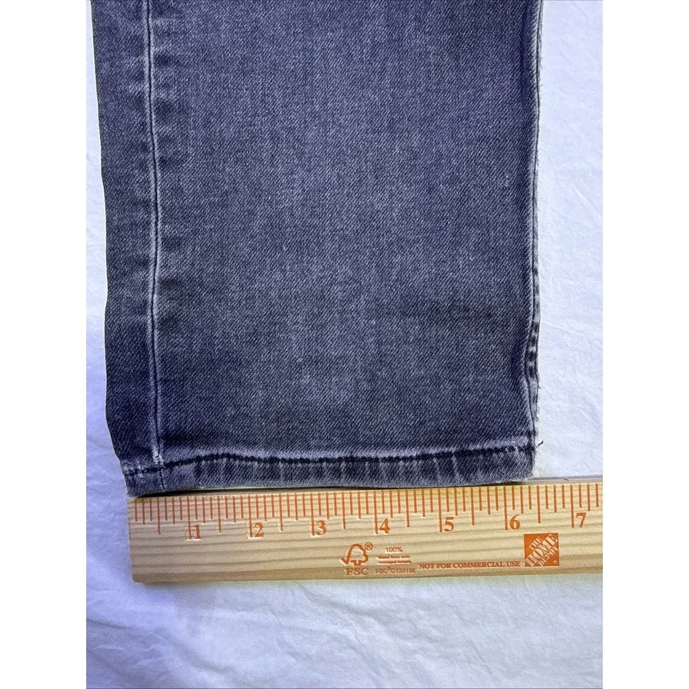 Rag & Bone Jeans Men's 32X32 Black BLACK  Fit 2  Slim Button ZIP
